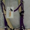 Synthetic Beta Biothane Bridles for Horses in Purple~ workwell saddlery