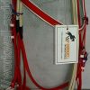 Synthetic Beta Biothane Bridles for Horses in Red ~ workwell saddlery