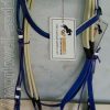 Synthetic Beta Biothane Bridles for Horses in Blue~ workwell saddlery