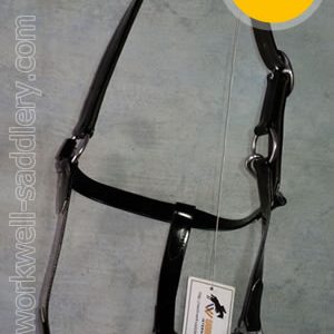 Synthetic Beta Biothane Halters for Horses in Black ~ workwell saddlery