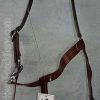Synthetic Beta Biothane Halters for Horses in Royal Navy Brown ~ workwell saddlery
