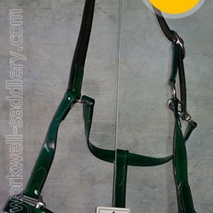 Synthetic Beta Biothane Halters for Horses in Royal Navy Green ~ workwell saddlery
