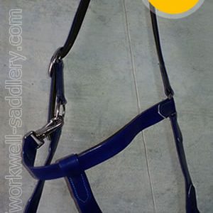 Synthetic Beta Biothane Halters for Horses in Royal Navy Blue ~ workwell saddlery