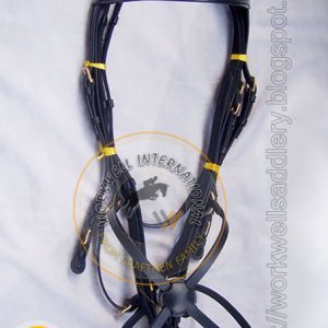 Fancy Raised stitched with Padding, Figure 8 Bridle – WWIBR04