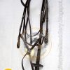 Stylish fancy stitched raised figure 8 bridle with softly padded ergonomic headpiece - WWIR-10