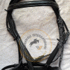 Dressage Bridle with Fancy Stitched Padded - WWIBR-14