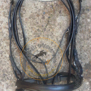 Swarovski Crystal Comfort Padded Dressage Bridle – WWIBR15