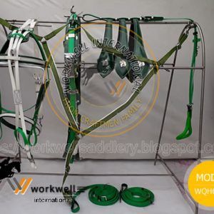 FANCY TROTTING HARNESS HORSE SHOE BUCKLES