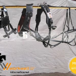 FRENCH COLLAR STYLE HORSE DRAWN HARNESS FOR SINGLE WBH00928