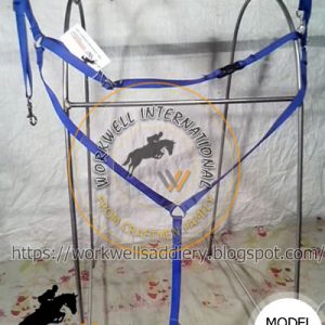 QUICK HITCH TROTTING HARNESS, BLUE