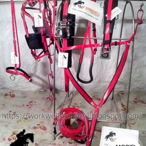 QUICK HITCH TROTTING HARNESS, RED