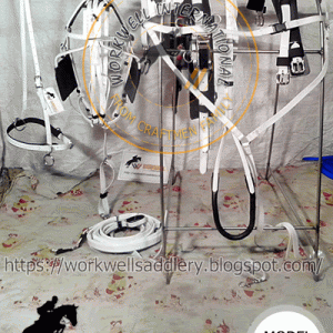 QUICK HITCH TROTTING HARNESS, WHITE