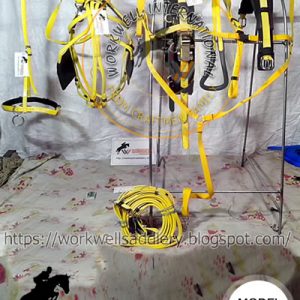 QUICK HITCH TROTTING HARNESS, YELLOW