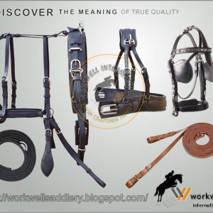 Diplomat Harness Carriage Single Black – WDH7737